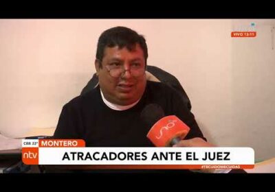 Atracadores de un profesor en Montero, ante el juez