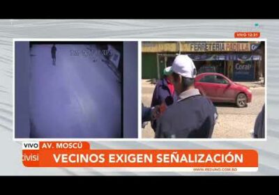 Vecinos exigen señalización en la avenida Moscú