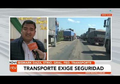 Transporte exige seguridad al Gobierno, en Reunión con Comandante Departamental