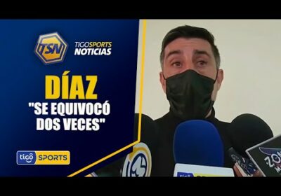 #TigoSportsNoticias🚨Díaz cree que el referí se equivocó dos veces.