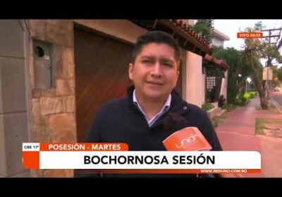 Bochornosa sesión en el Concejo Municipal de Santa Cruz de la Sierra