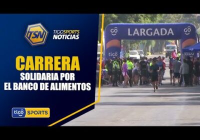 #TigoSportsNoticias🚨Carrera solidaria por el banco de alimentos. Alrededor de 300 participantes.