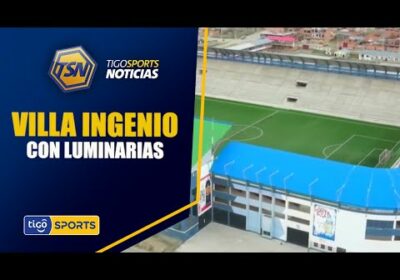 #TigoSportsNoticias🚨Estadio de Villa Ingenio ya tendrá luminarias.