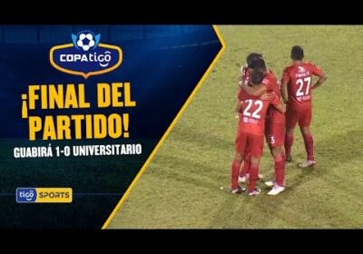 ¡Final del partido! Guabirá venció por un tanto a Universitario por la Fecha 16 de la Copa Tigo.