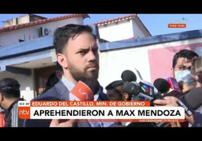 Aprehendieron a Max Mendoza, dirigente de la Confederación Universitaria Boliviana (CUB)