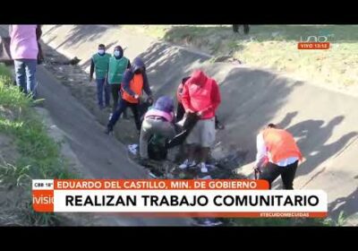 86 «Borrachines» arrestados realizan trabajo comunitario