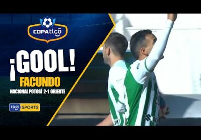 #CopaTigo🏆⚽ Facundo Suárez anota de cabeza para descontar el marcador a favor del ‘Albiverde’