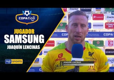 #CopaTigo🏆 Estas fueron las palabras del Jugador Samsung. #TigoSportsBolivia⚽