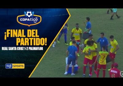 #CopaTigo 🏆⏰90+5′ ¡Final del partido! Atlético Palmaflor se llevó la victoria.