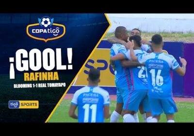 #CopaTigo🏆⚽ 66’ ¡Gol de Blooming! El recién ingresado Rafinha y un misil desde fuera del área.