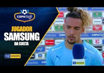 #CopaTigo🏆 Estas fueron las palabras del Jugador Samsung.