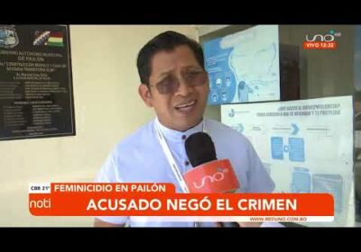 Acusado de feminicidio negó el crimen