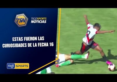 Estas fueron las curiosidades de la Fecha 16 de la Copa Tigo.