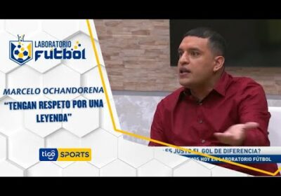 Marcelo Ochandorena: “Tengan respeto por una leyenda”.