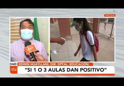 Colegios volverán a clases virtuales