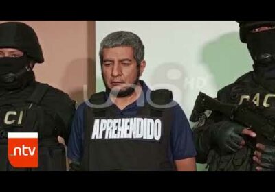 Presentan a Oswil Josue Fhillco, feminicida de Pamela Rocha | Notivisión | Cochabamba