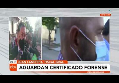 El Fiscal General del estado se pronuncia ante muerte de Perovic