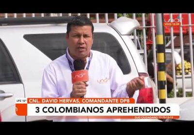 Tres colombianos fueron aprehendidos por posesión de dispositivos de robo de autos
