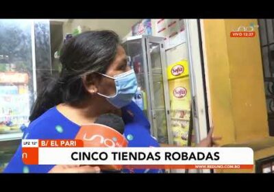 Propietarios de al menos 5 tiendas han denunciado ser víctimas de robo