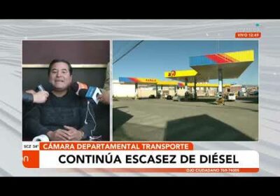 Cámara departamental de de transporte se pronuncia ante la escasez de diésel
