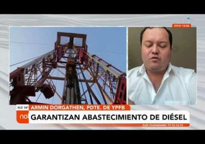 YPFB garantiza abastecimiento de diésel