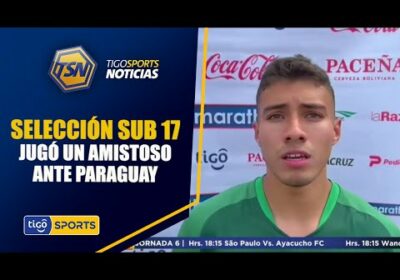 #TigoSportsNoticias🚨Sub 17 dejó buena impresión en amistoso, cayó ante su similar de Paraguay 2-1