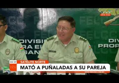 Presentan a mujer que mató a su pareja a puñaladas