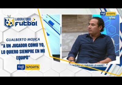 Gualberto Mojica: “A un jugador como yo, lo quiero siempre en mi equipo”.