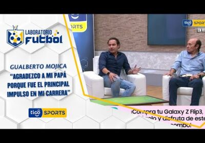 Gualberto Mojica: “Agradezco a mi papá porque fue el principal impulso en mi carrera”.