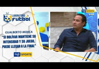 Gualberto Mojica: “Si Bolívar mantiene su intensidad y su juego, puede llegar a la final”.