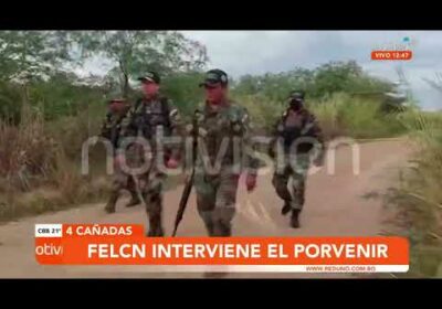 Felcn interviene comunidad Porvenir, ubicada en 4 cañadas