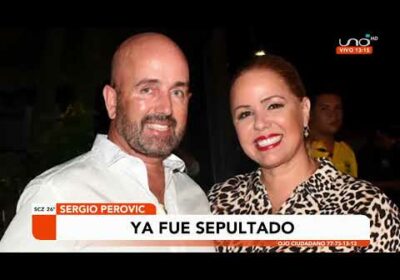Sergio Perovic fue enterrado en horas de la mañana