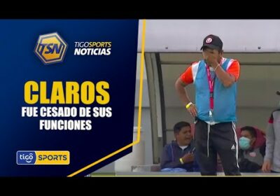 #TigoSportsNoticias🚨Marcelo Claros fue cesado de sus funciones. Vinto quedó eliminado.