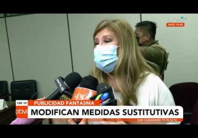 Modifican medidas sustitutivas de Costas, Aguilera y Saavedra