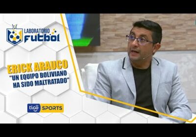 #LaboratorioFútbol🔬Erick Arauco: «Que se puede decir contra esto, que te hagan 10 en tu casa».