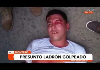 Presunto ladrón golpeado por vecinos habría salido recién de la cárcel