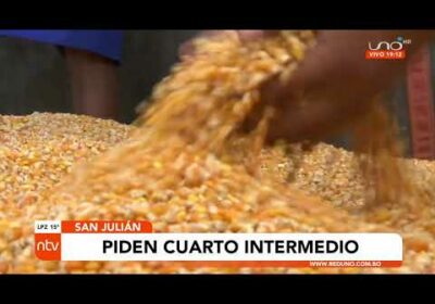 5to día de bloqueo en San Julián y productos peligran por la humedad