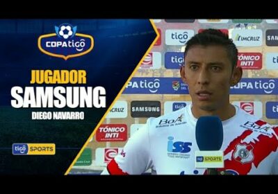 #CopaTigo🏆 Estas fueron las palabras del Jugador Samsung. #TigoSportsBolivia⚽