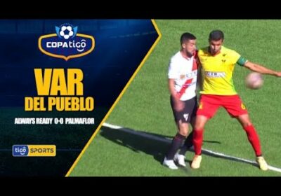 #CopaTigo🏆 #VARdelPueblo Rodrigo Ramallo cayó y pidió penal ante la marca de Pablo Pedraza.