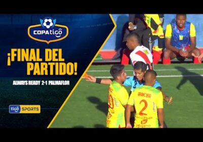 #CopaTigo🏆 Always Ready derrotó a Atlético Palmaflor en El Alto con goles de Enoumba y Cabarera.