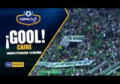 #CopaTigo🏆⚽ 32′ ¡Gol de Oriente Petrolero! Maximiliano Caire aprovecha un rebote.