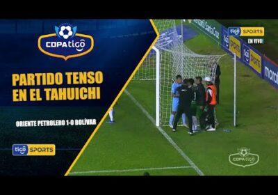 #CopaTigo🏆 🔥 ¡Tensión en el ‘Tahuichi’! Un inconveniente entre Ruben Cordano y un alcanza pelotas.