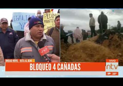 Retoman bloqueo en 4 cañadas