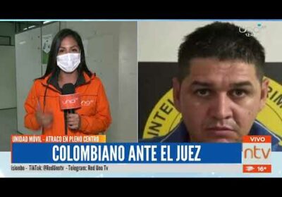 Se lleva a cabo la audiencia de medidas cautelare de colombiano acusado de robo