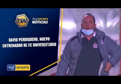 David Perdiguero, nuevo entrenador de FC Universitario. El español llega el martes a Cochabamba.