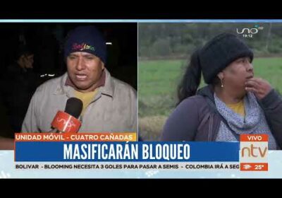 Masificarán medidas de presión en Cuatro Cañadas