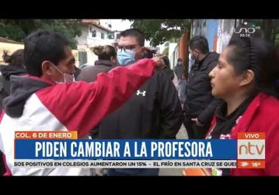 Piden cambiar a profesora por supuesto  maltrato a estudiantes