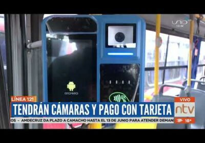 Buses con wifi, pago electrónico y cámaras de seguridad serán puestos a prueba