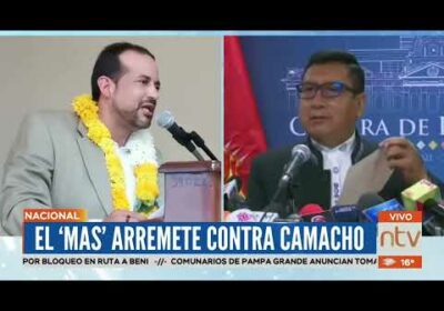 El MAS llama incapaz a Camacho