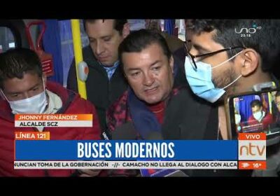 ¡Así son los nuevos buses de la línea 121!